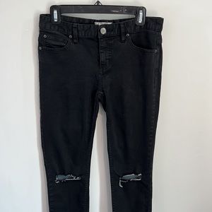 Free people black jeans